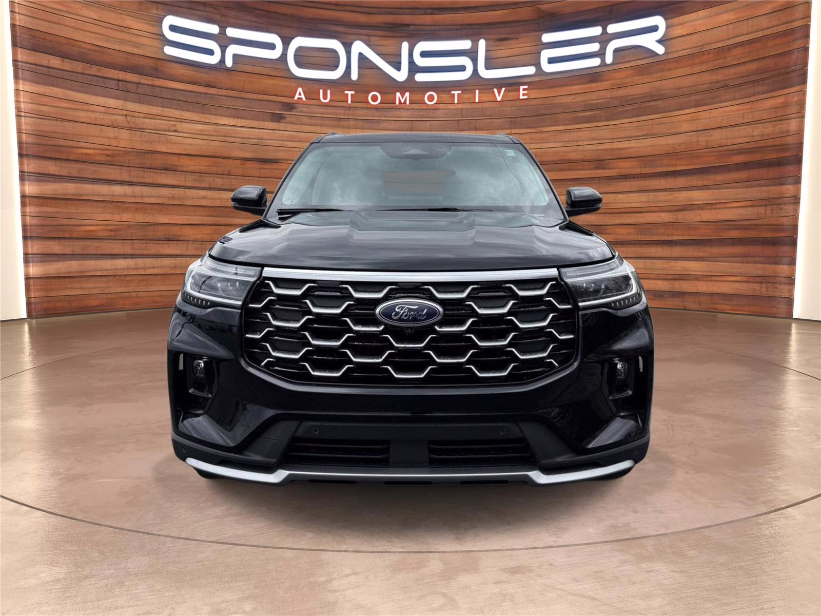 2026 Agate Black Metallic Ford Explorer Platinum 4X4 SUV