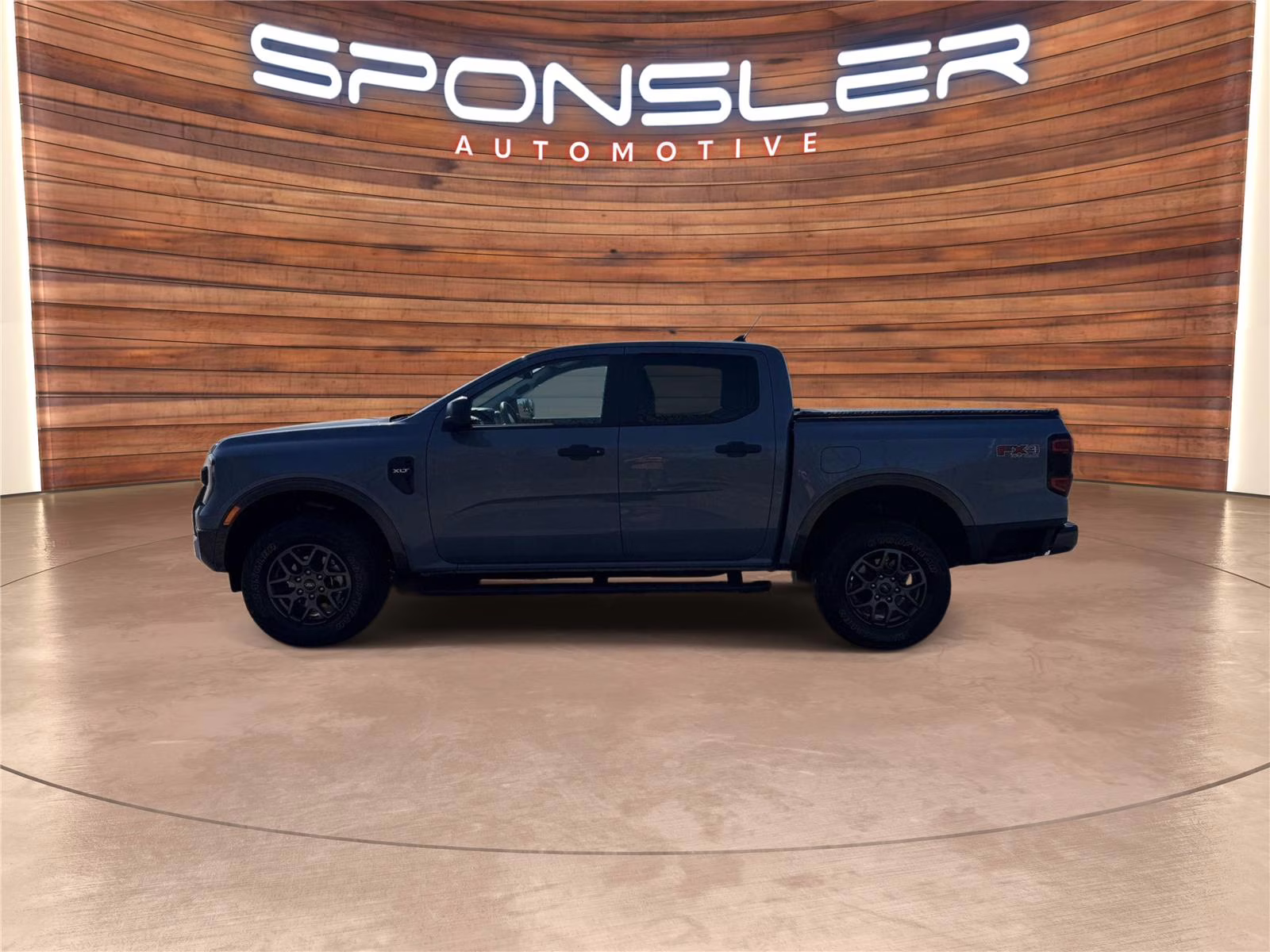 2024 Azure Gray Metallic Tri-Coat Ford Ranger XLT 4X4 Truck