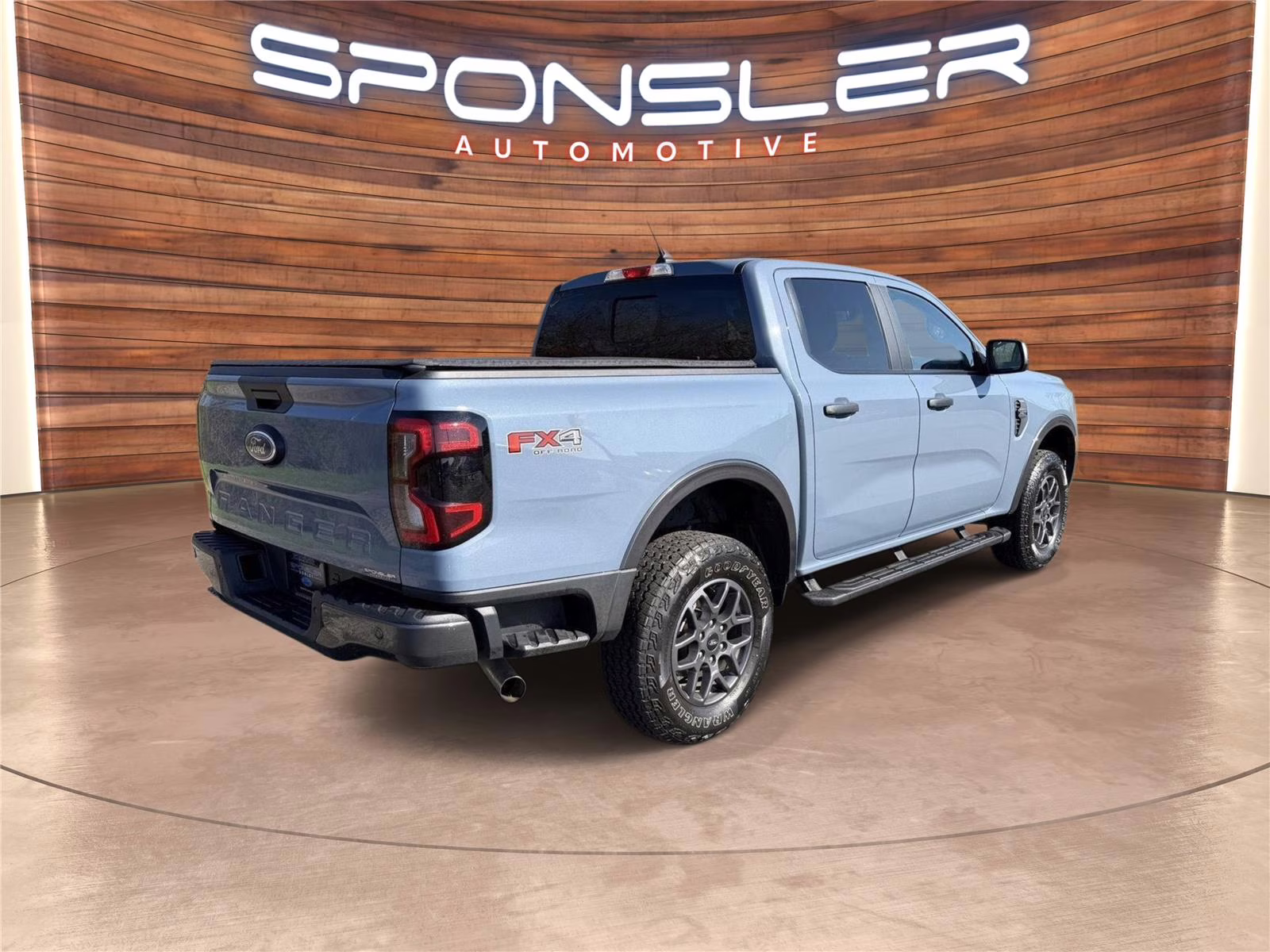 2024 Azure Gray Metallic Tri-Coat Ford Ranger XLT 4X4 Truck