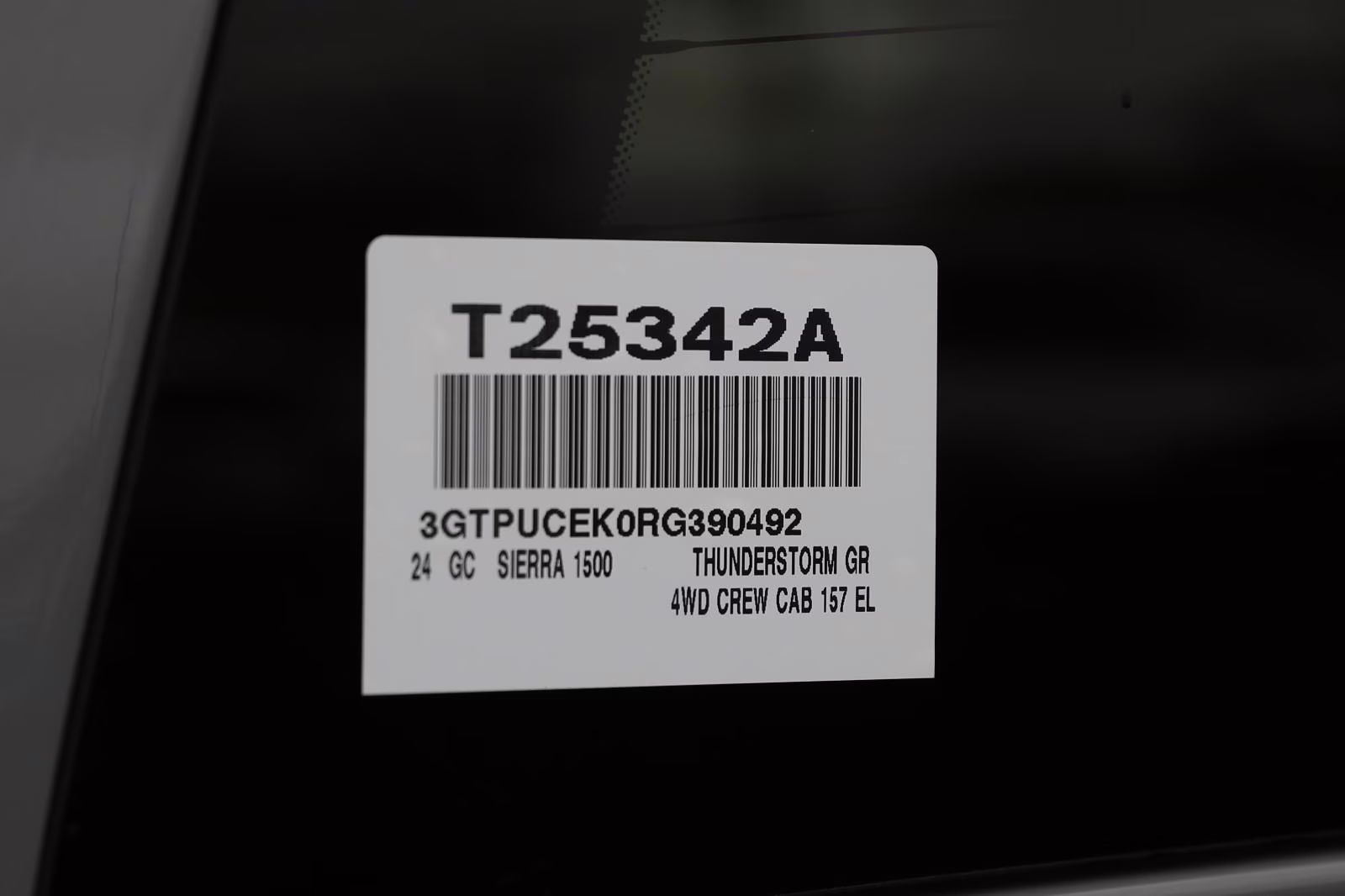 2024 Thunderstorm Gray GMC Sierra 1500 Elevation 4X4 Truck