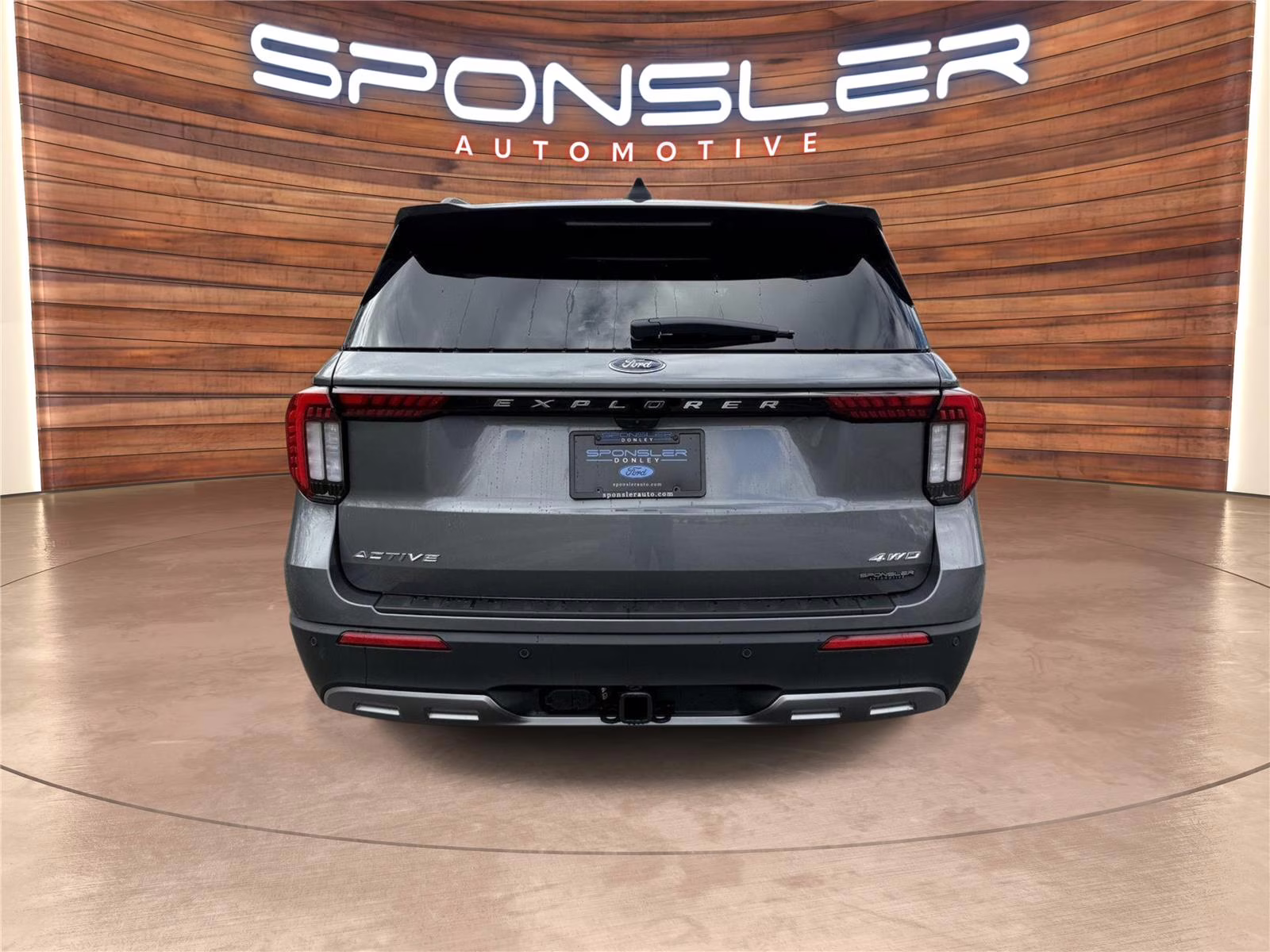 2026 Carbonized Gray Metallic Ford Explorer Active w/200A Pkg 4X4 SUV