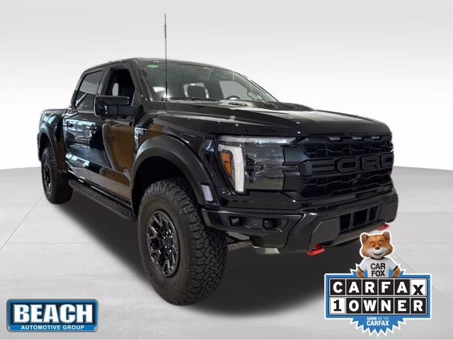 2025 Black Metallic Ford F-150 Raptor 4X4 Truck