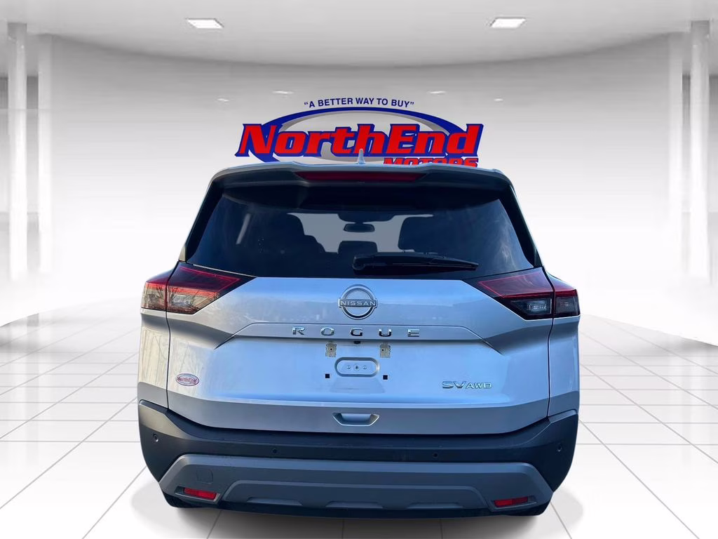 2023 Brilliant Silver Metallic Nissan Rogue SV AWD SUV
