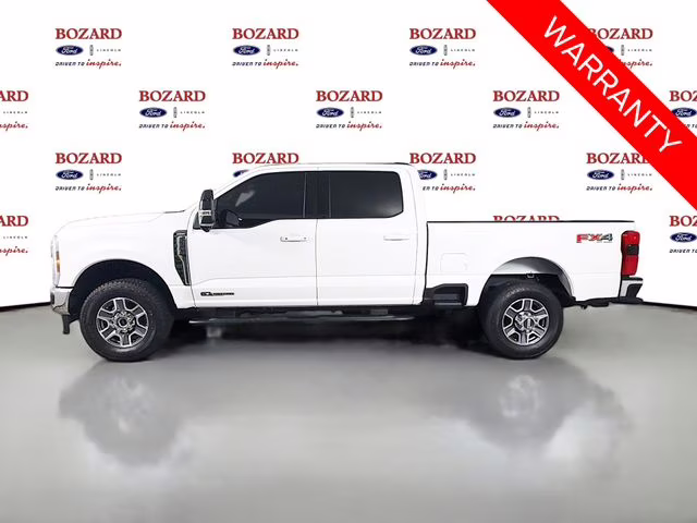 2025 White Metallic Ford Super Duty F-350 SRW Lariat 4X4 Truck