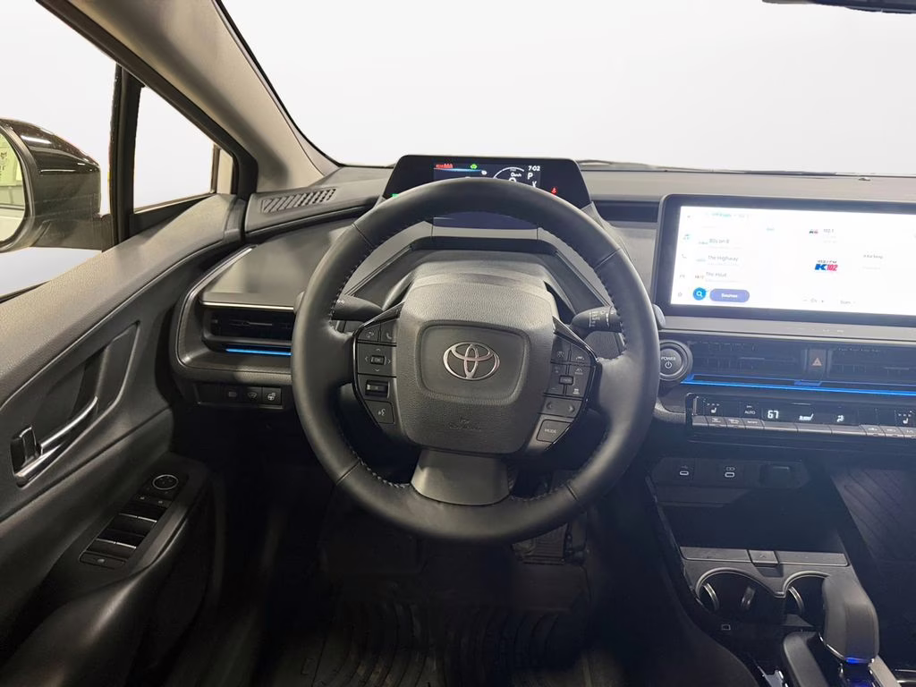 2026 Pearl Toyota Prius Nightshade w/Glass Roof AWD Hatchback