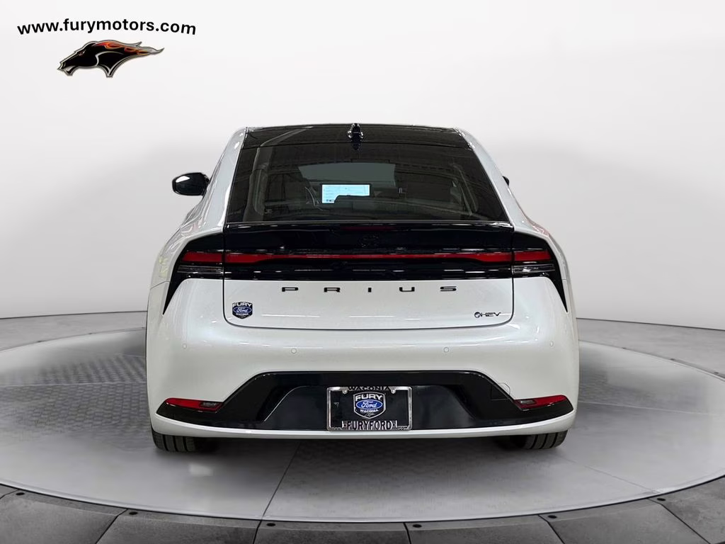 2026 Pearl Toyota Prius Nightshade w/Glass Roof AWD Hatchback