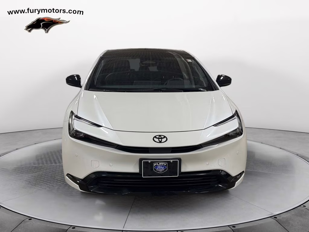 2026 Pearl Toyota Prius Nightshade w/Glass Roof AWD Hatchback