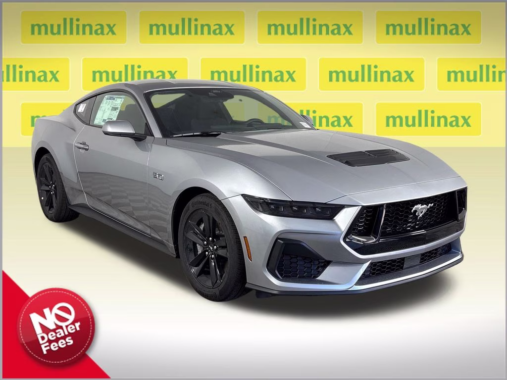 2026 Silver Ford Mustang GT RWD Coupe