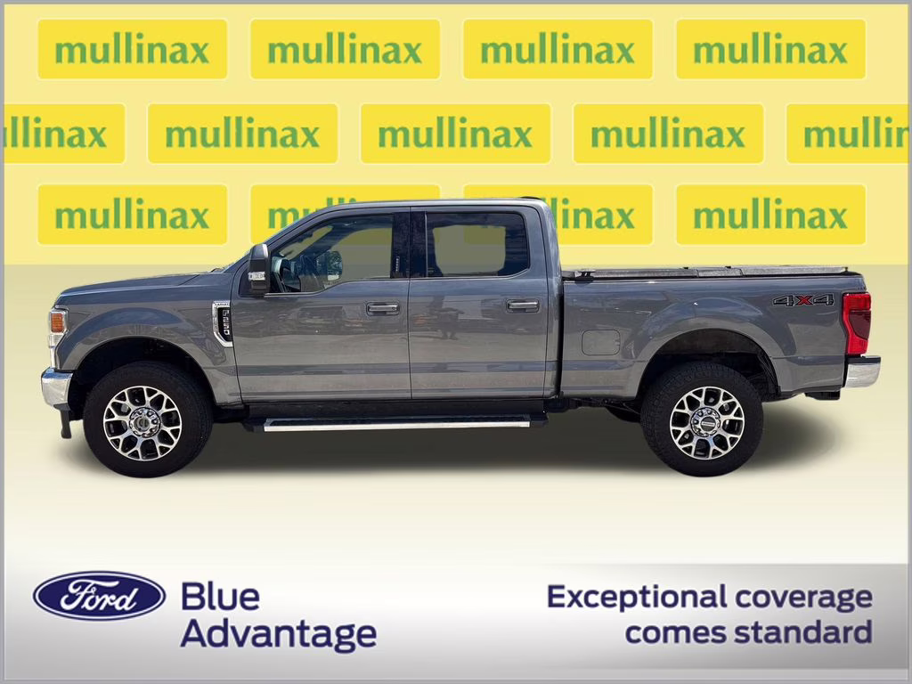2022 Gray Metallic Ford Super Duty F-250 SRW Lariat 4X4 Truck