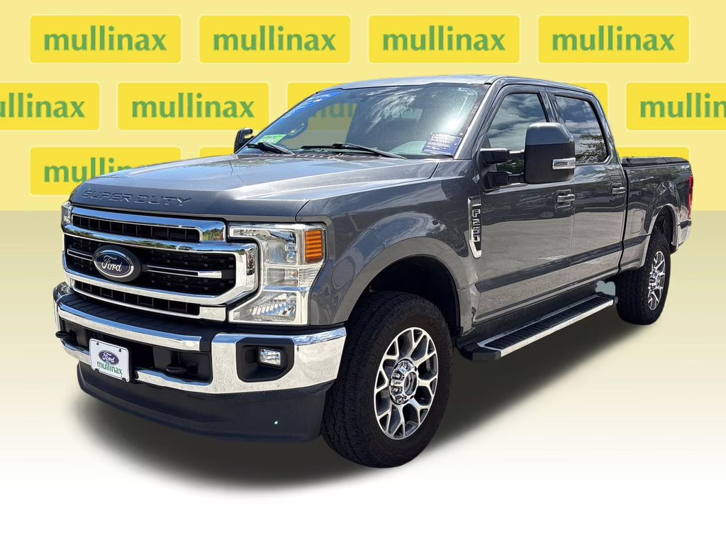 2022 Gray Metallic Ford Super Duty F-250 SRW Lariat 4X4 Truck