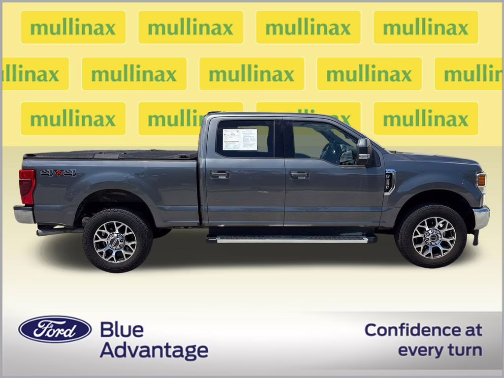 2022 Gray Metallic Ford Super Duty F-250 SRW Lariat 4X4 Truck