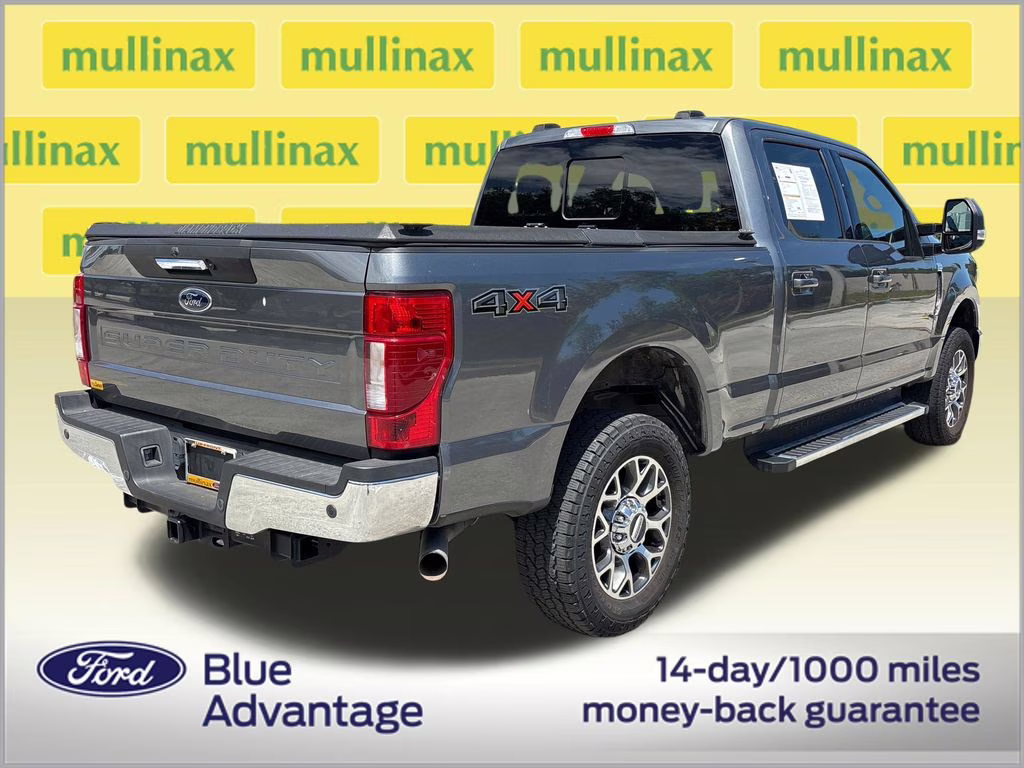 2022 Gray Metallic Ford Super Duty F-250 SRW Lariat 4X4 Truck