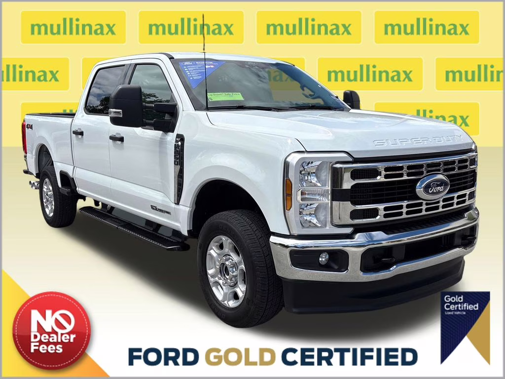 2025 Oxford White Ford Super Duty F-250 SRW XLT 4X4 Truck