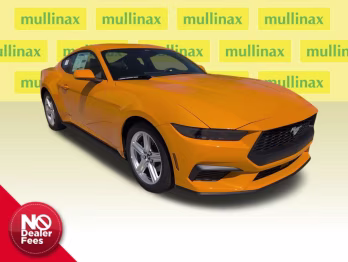 2026 Orange Fury Metallic Tri-Coat Ford Mustang EcoBoost RWD Coupe