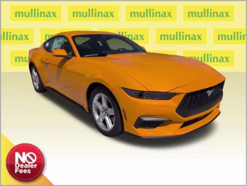 2026 Orange Fury Metallic Tri-Coat Ford Mustang EcoBoost RWD Coupe