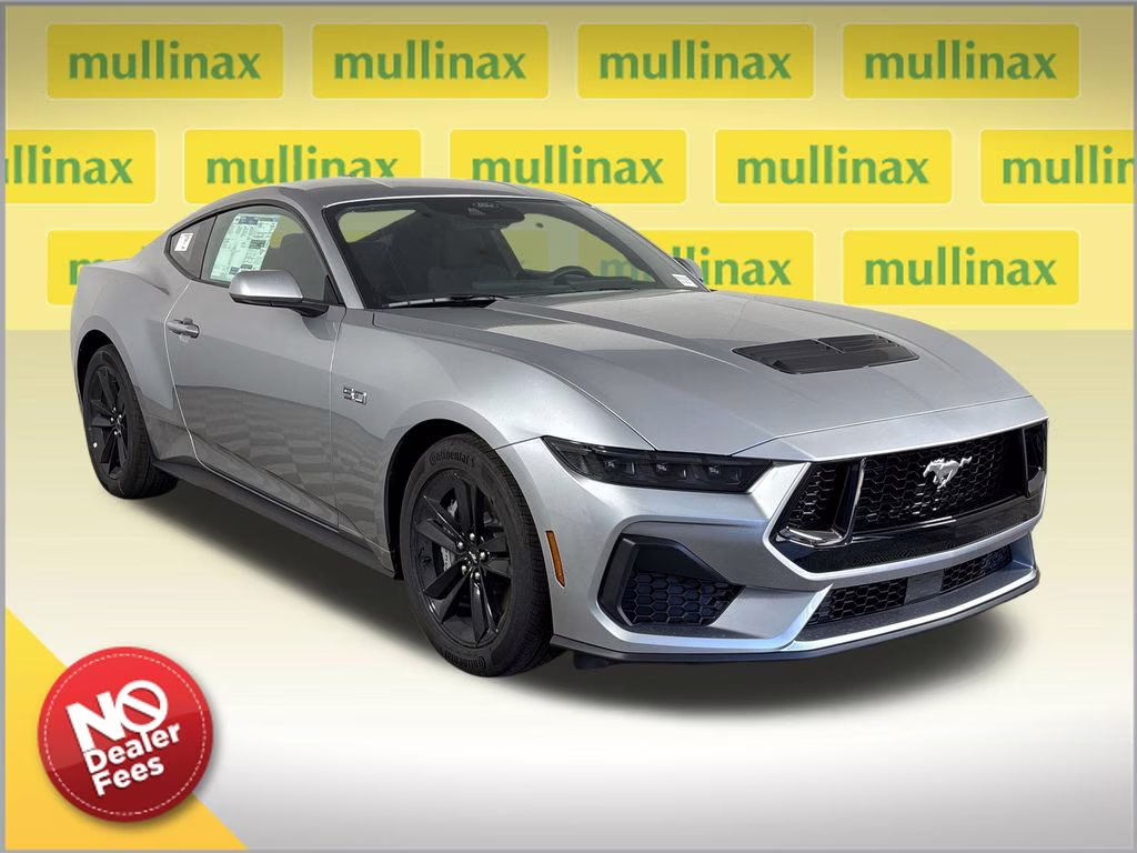 2026 Silver Ford Mustang GT RWD Coupe