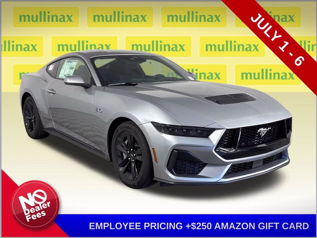 2026 Silver Metallic Ford Mustang GT RWD Coupe
