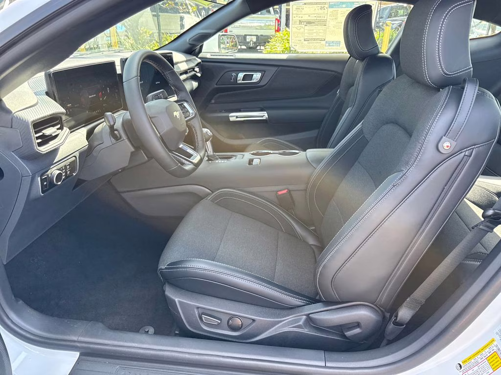 2026 Oxford White Ford Mustang EcoBoost RWD Coupe