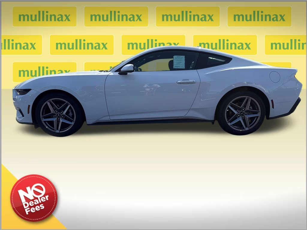 2026 Oxford White Ford Mustang EcoBoost RWD Coupe