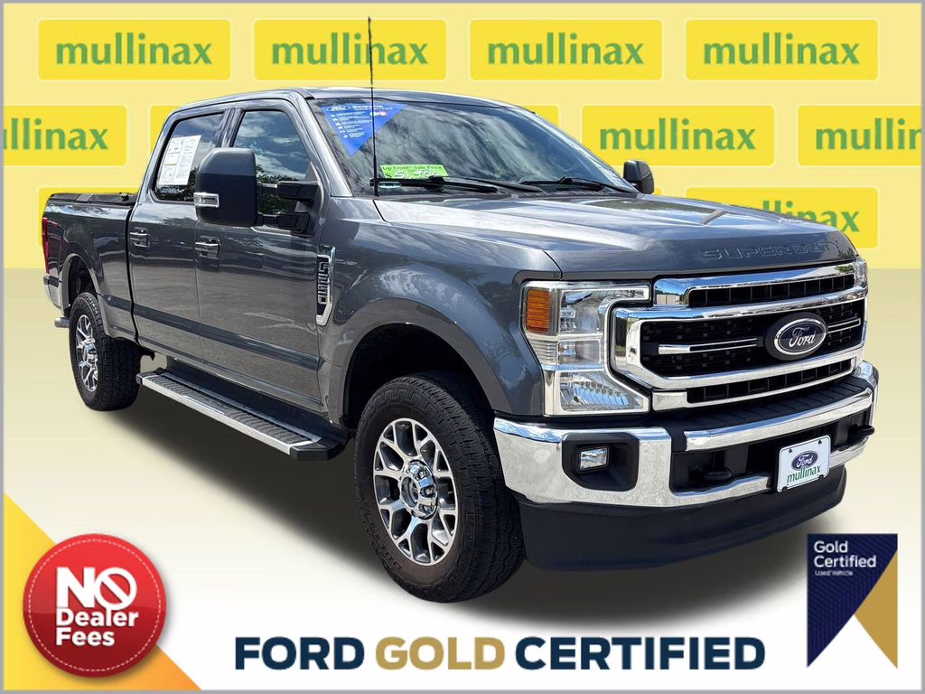 2022 Gray Metallic Ford Super Duty F-250 SRW Lariat 4X4 Truck