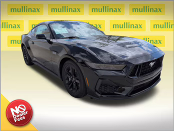 2026 Shadow Black Ford Mustang GT SUPERCHARGED RWD Coupe