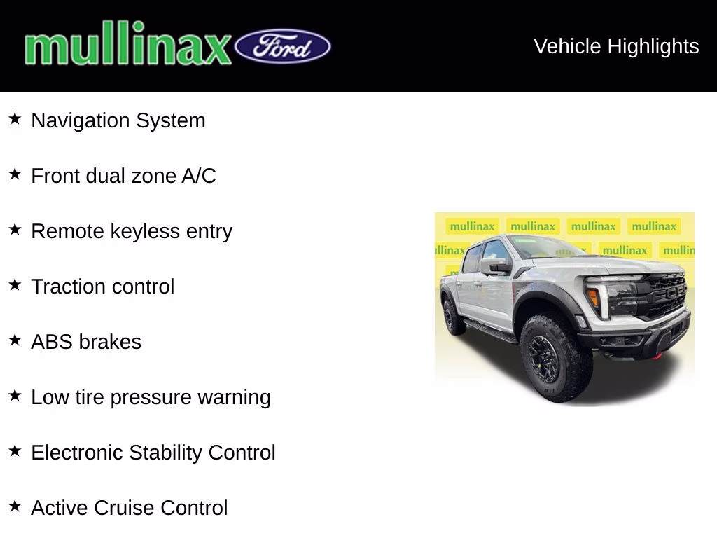 2026 Avalanche Ford F-150 Raptor R 4X4 Truck