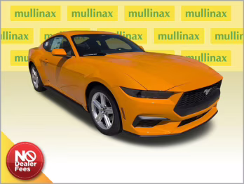 2026 Orange Fury Metallic Tri-Coat Ford Mustang EcoBoost RWD Coupe