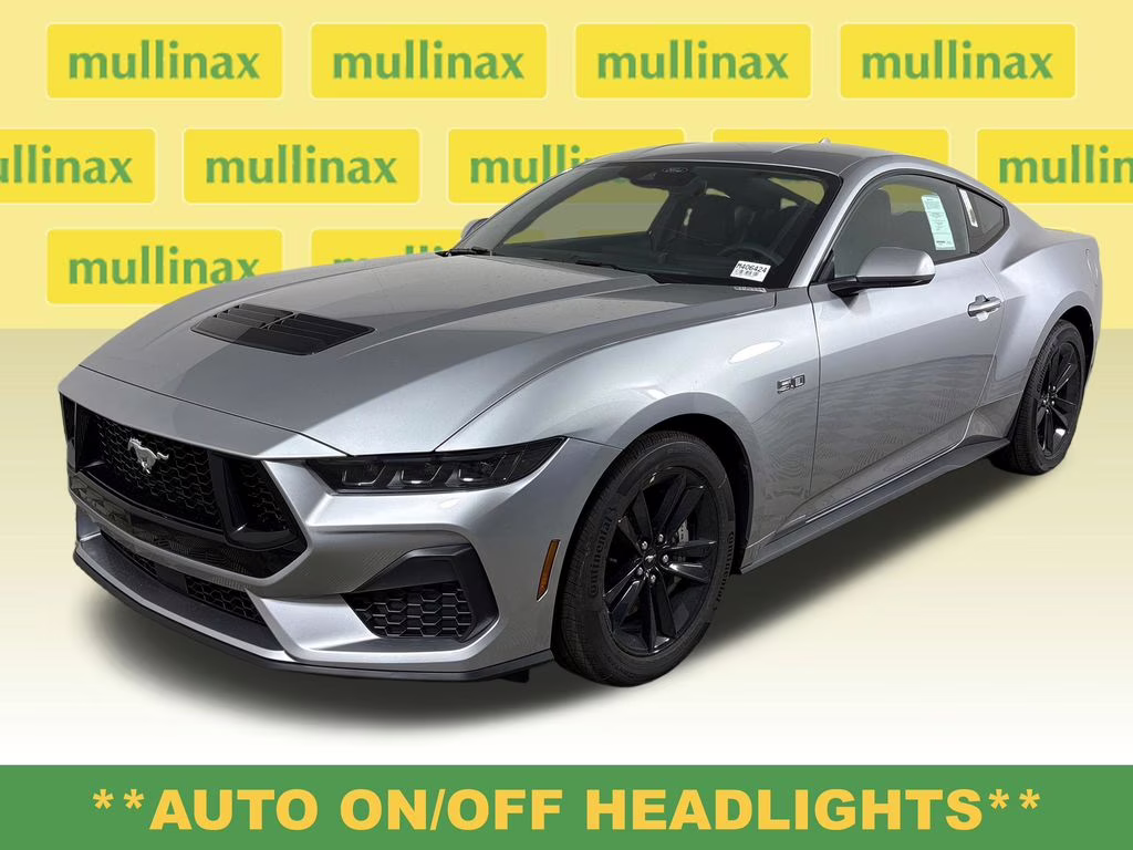 2026 Silver Ford Mustang GT RWD Coupe