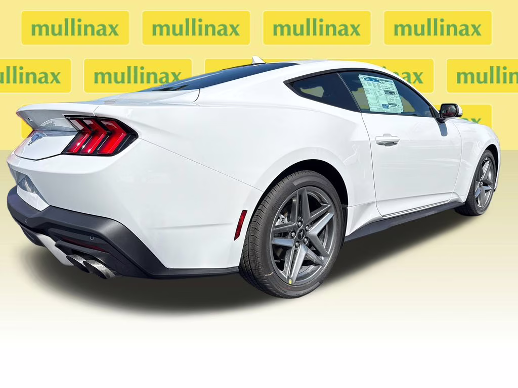 2026 Oxford White Ford Mustang EcoBoost RWD Coupe