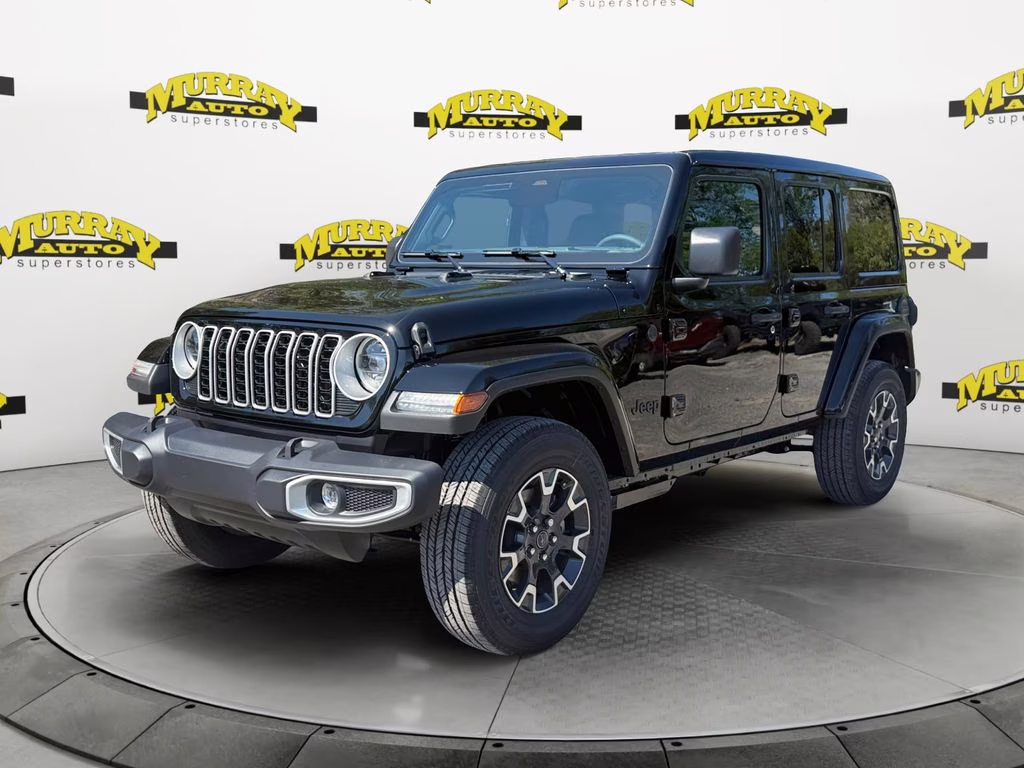2026 Black Clearcoat Jeep Wrangler Sahara 4X4 SUV