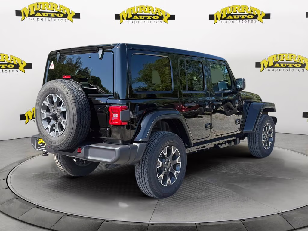 2026 Black Clearcoat Jeep Wrangler Sahara 4X4 SUV