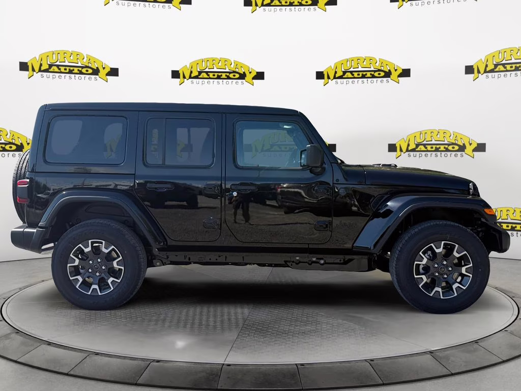 2026 Black Clearcoat Jeep Wrangler Sahara 4X4 SUV
