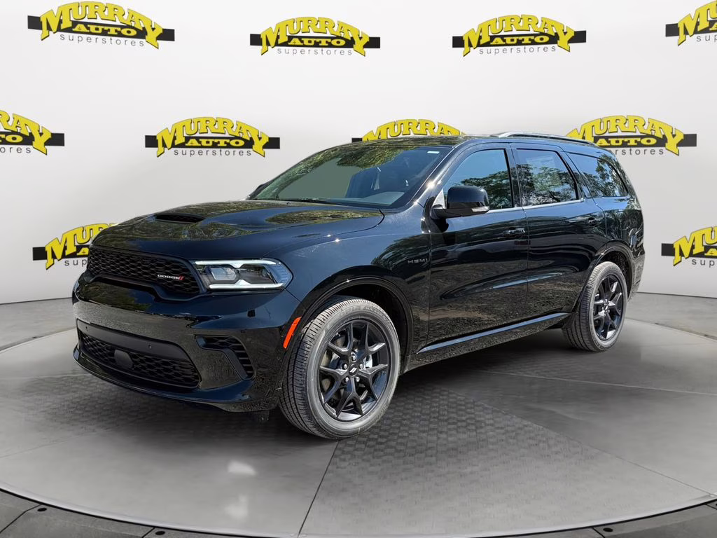 2026 DB Black Crystal Clearcoat Dodge Durango GT Plus HEMI V8 AWD SUV