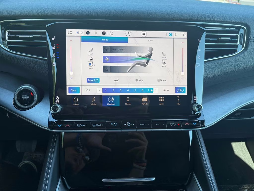 2026 Bright White Clearcoat Jeep Grand Wagoneer Upland 4X4 SUV