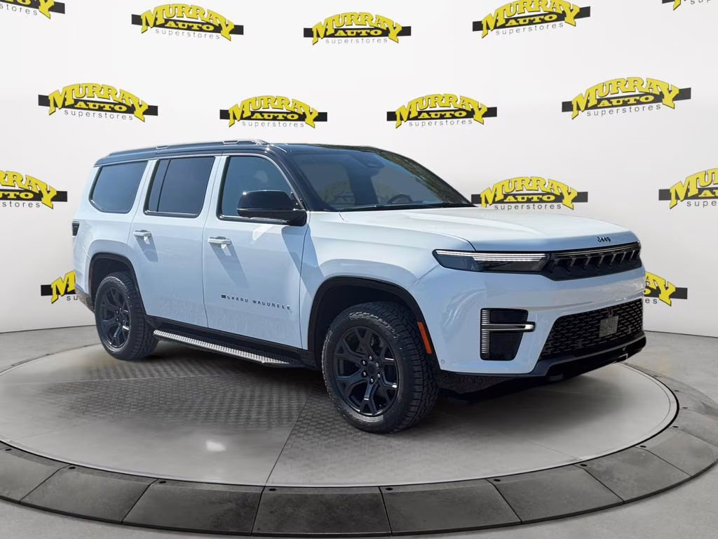 2026 Bright White Clearcoat Jeep Grand Wagoneer Upland 4X4 SUV