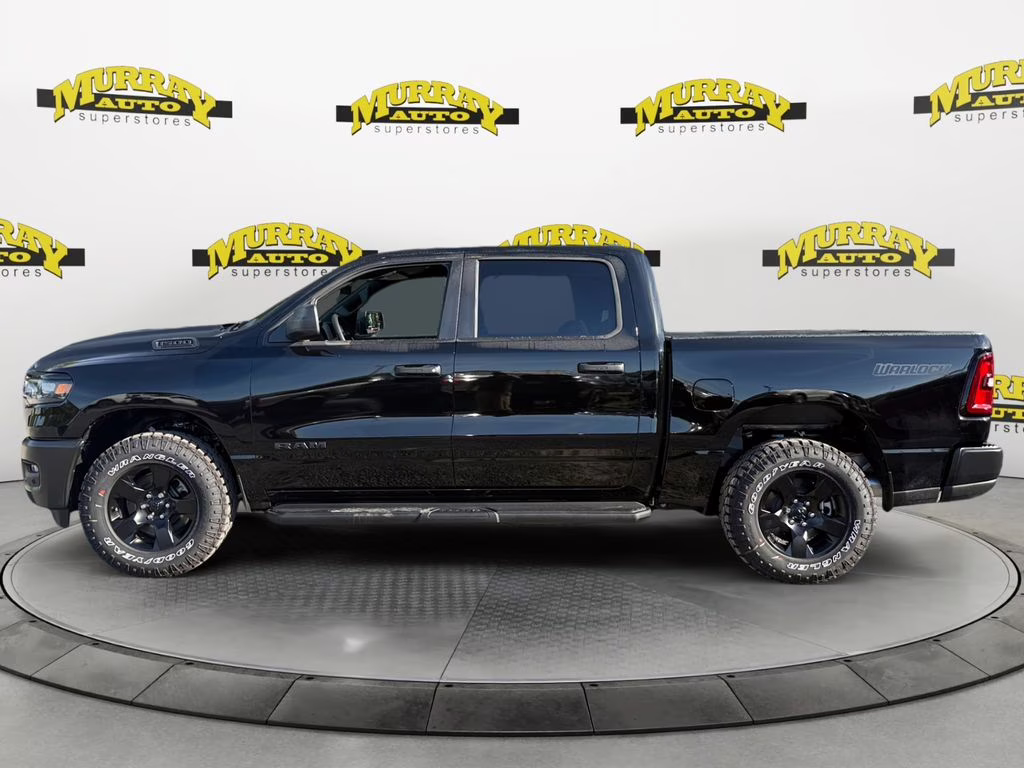 2026 Diamond Black Crystal Pearlcoat Ram 1500 Warlock 4X4 Truck