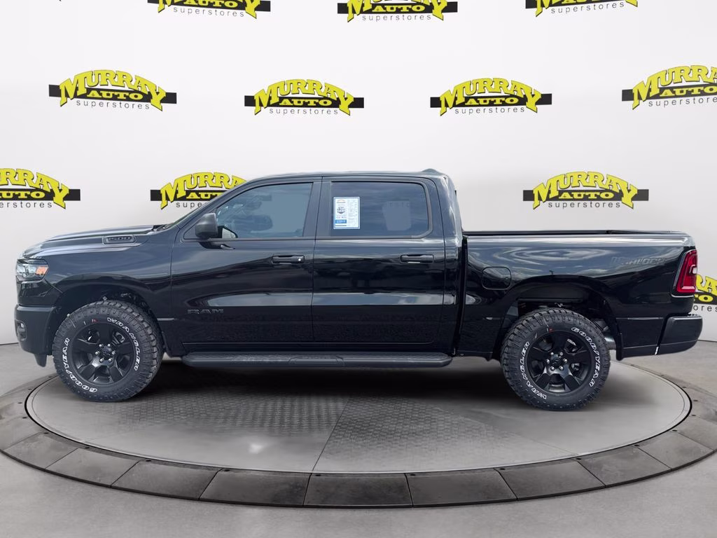 2026 Diamond Black Crystal Pearlcoat Ram 1500 Warlock 4X4 Truck
