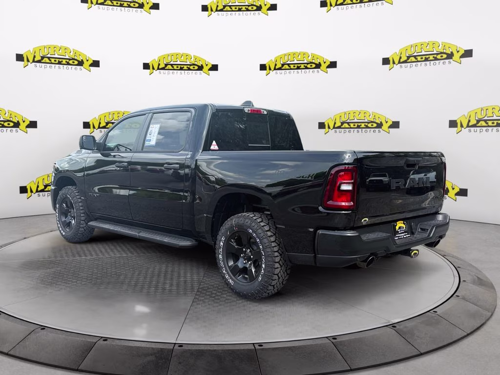 2026 Diamond Black Crystal Pearlcoat Ram 1500 Warlock 4X4 Truck
