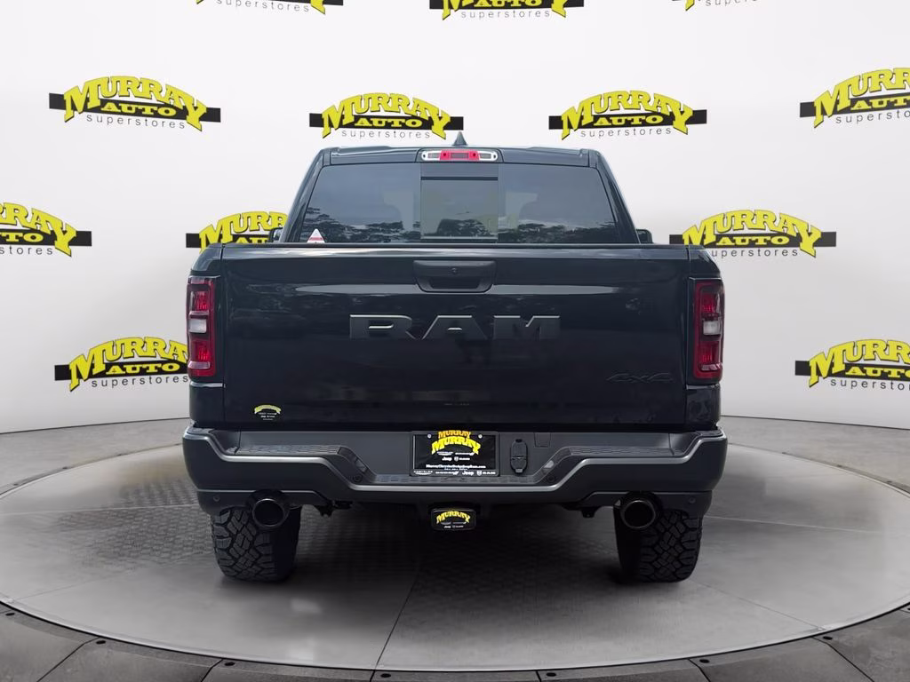2026 Diamond Black Crystal Pearlcoat Ram 1500 Warlock 4X4 Truck