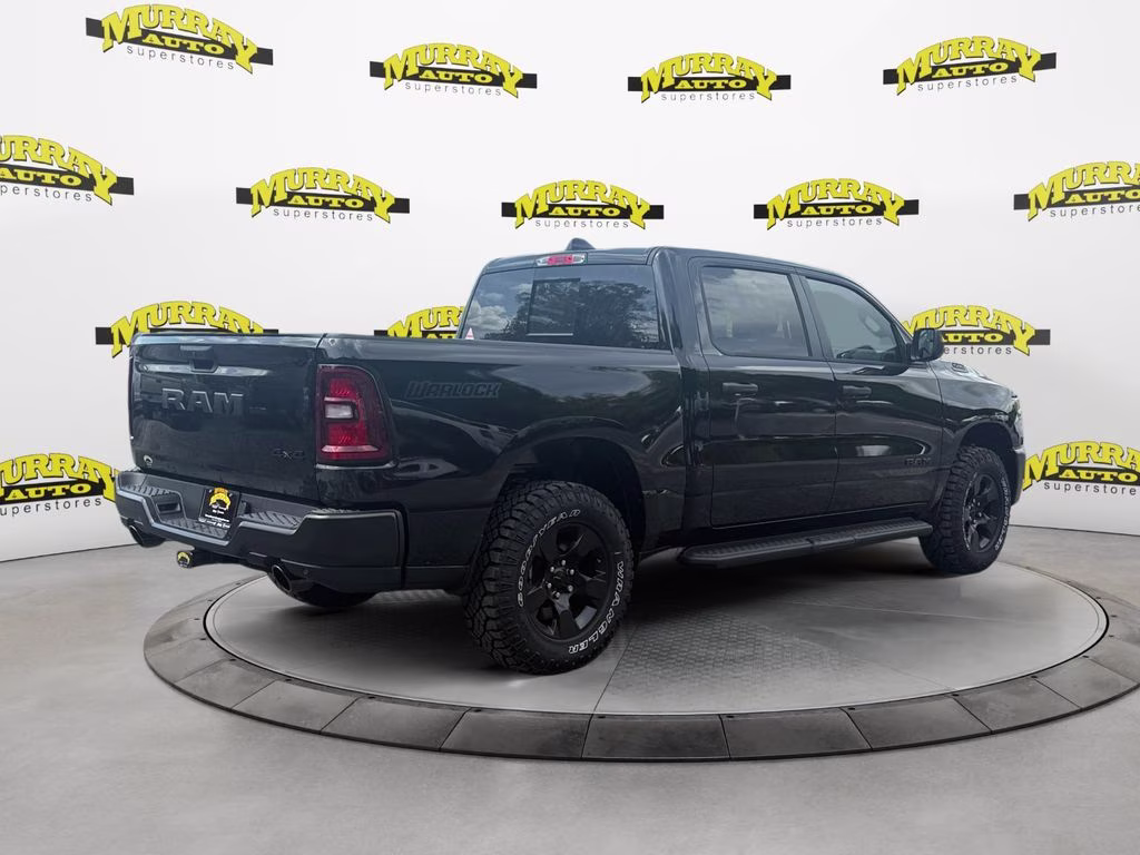 2026 Diamond Black Crystal Pearlcoat Ram 1500 Warlock 4X4 Truck