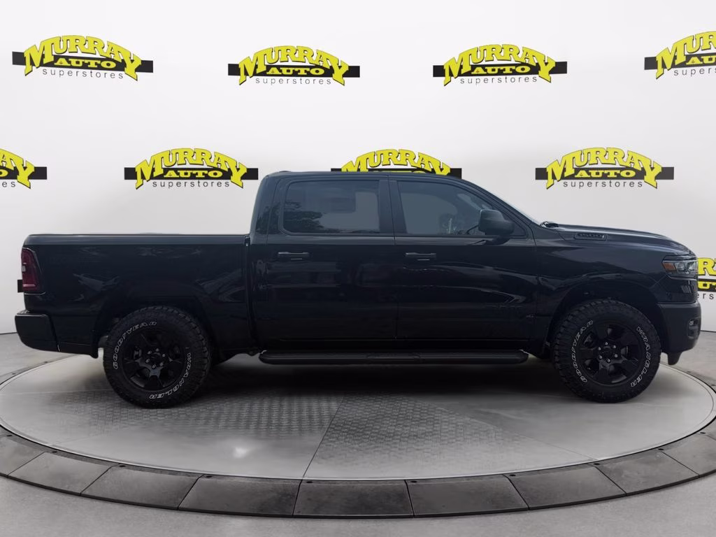 2026 Diamond Black Crystal Pearlcoat Ram 1500 Warlock 4X4 Truck