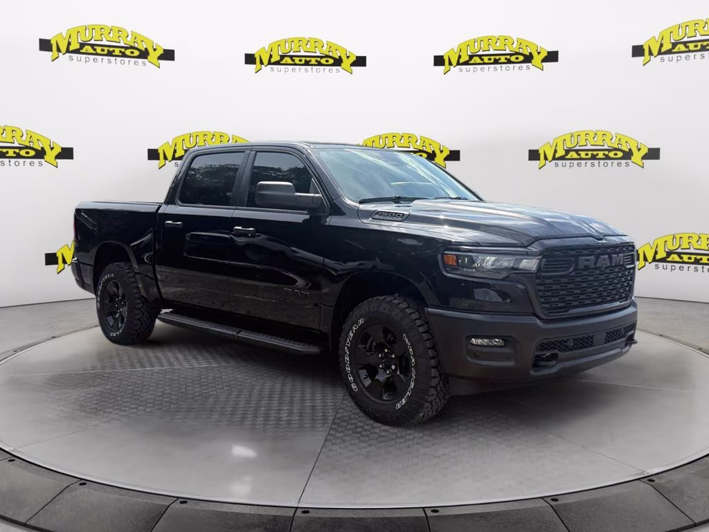2026 Diamond Black Crystal Pearlcoat Ram 1500 Warlock 4X4 Truck