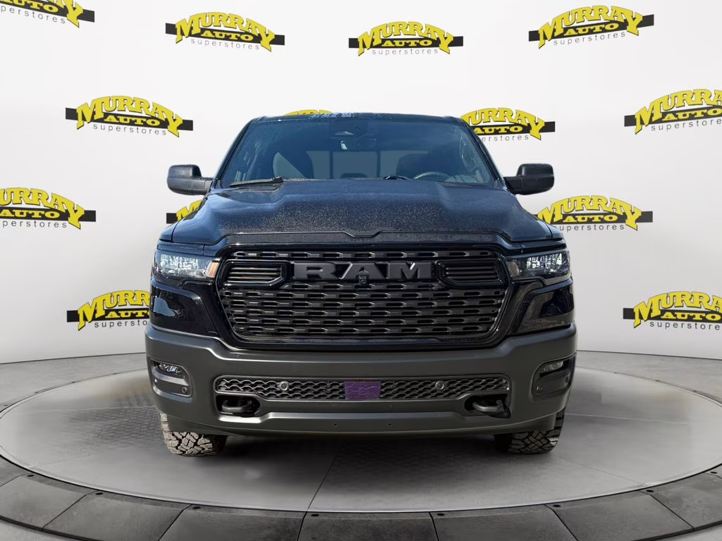 2026 Diamond Black Crystal Pearlcoat Ram 1500 Warlock 4X4 Truck