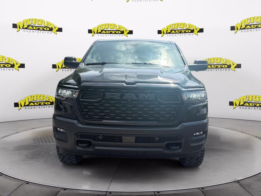 2026 Diamond Black Crystal Pearlcoat Ram 1500 Warlock 4X4 Truck