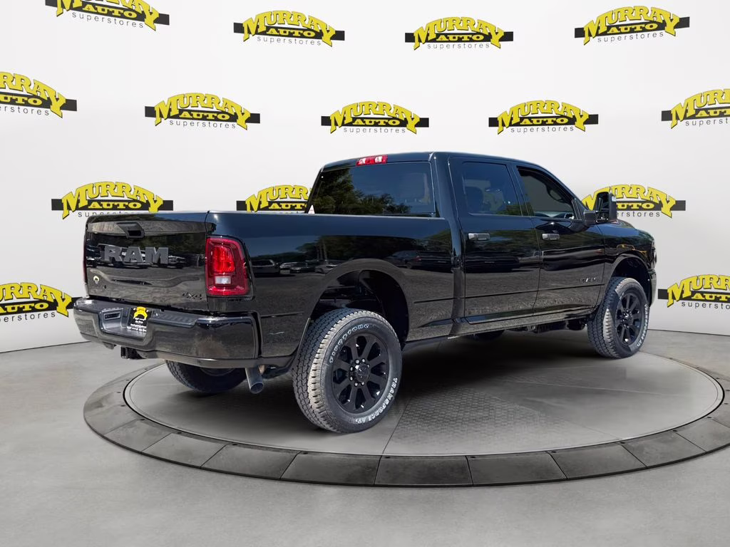 2026 Diamond Black Crystal Pearlcoat Ram 2500 Big Horn 4X4 Truck