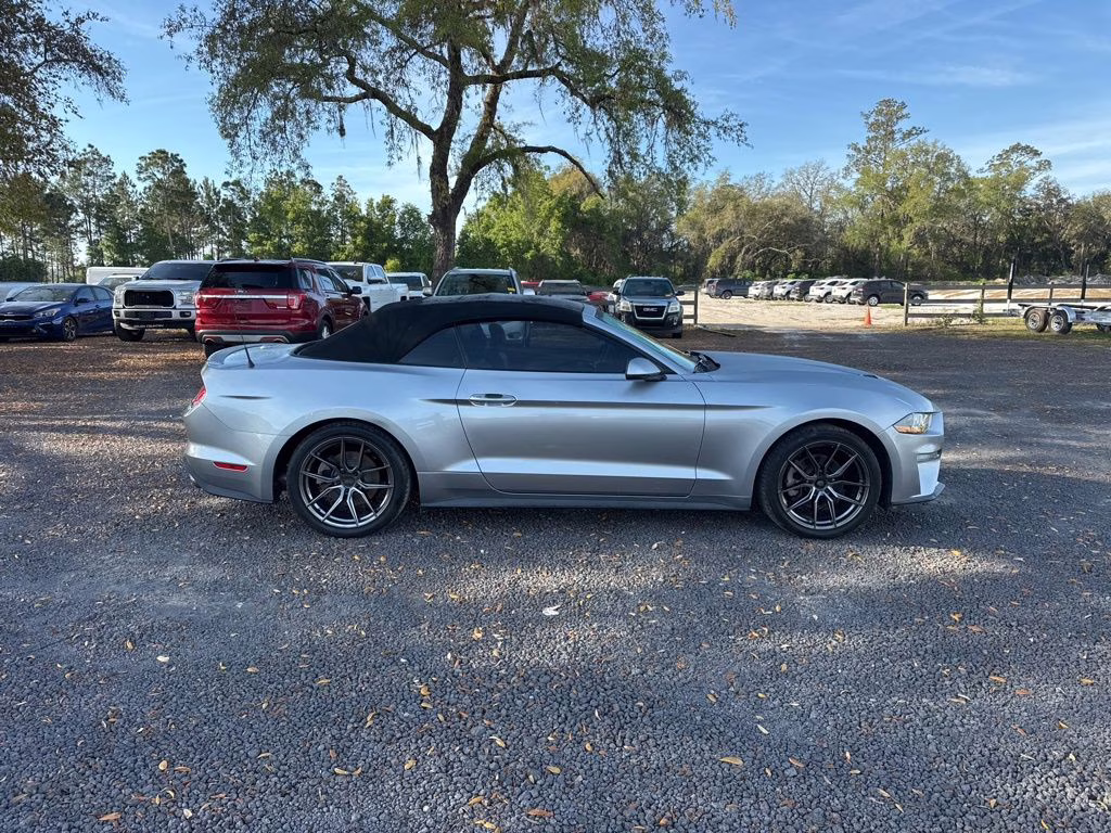 2020 Silver Metallic Ford Mustang EcoBoost Premium RWD Convertible