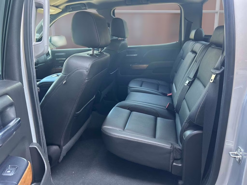 2018 Silver Ice Metallic Chevrolet Silverado 1500 LTZ 4X4 Truck