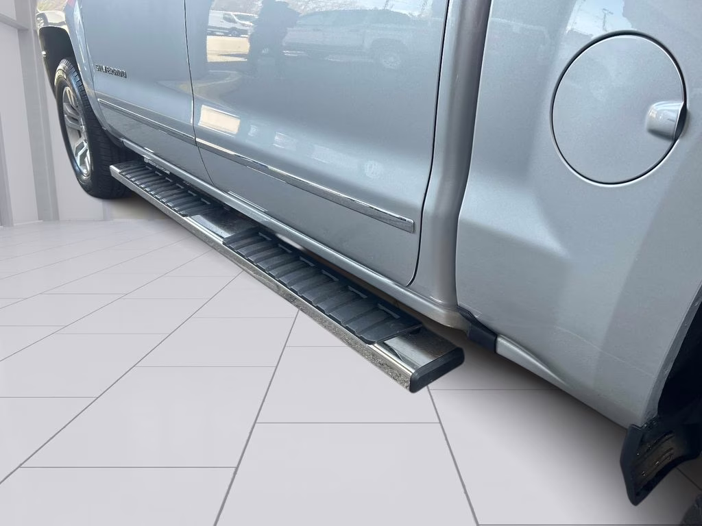 2018 Silver Ice Metallic Chevrolet Silverado 1500 LTZ 4X4 Truck
