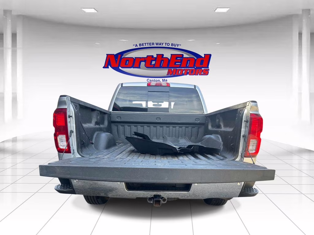 2018 Silver Ice Metallic Chevrolet Silverado 1500 LTZ 4X4 Truck