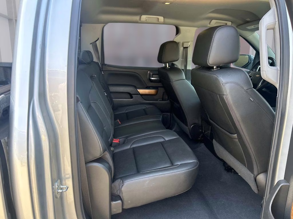 2018 Silver Ice Metallic Chevrolet Silverado 1500 LTZ 4X4 Truck